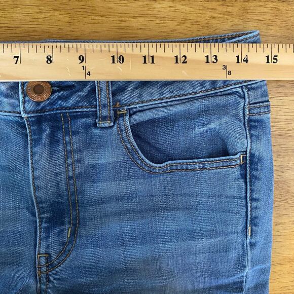 American Eagle Outfitters Women’s Size‎ 6 Hi-Rise Jeggings Light Wash - Picture 9 of 12
